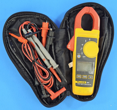 Fluke 324 true rms clamp - fluke,